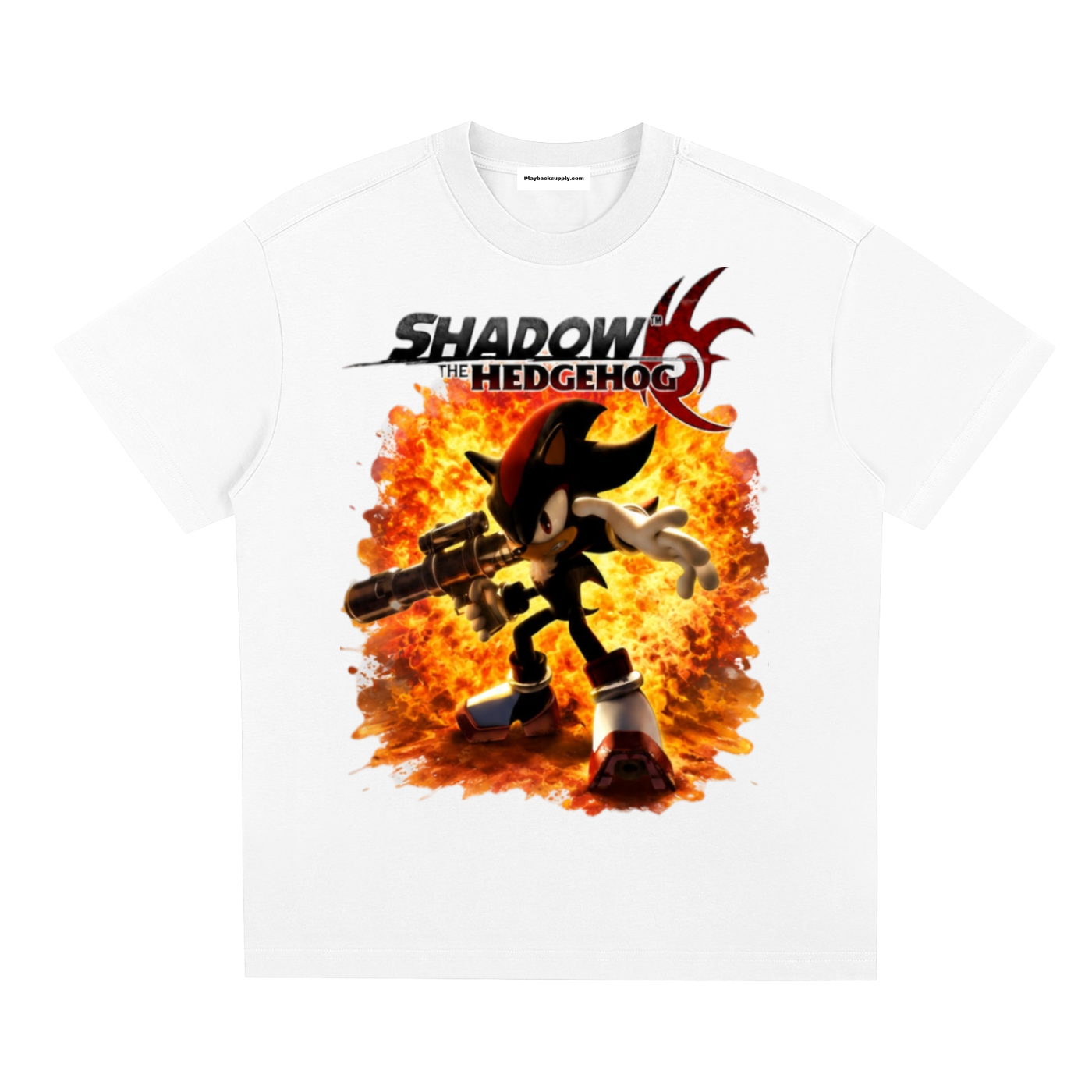 Vintage Shadow The Hedgehog PS2 Game T-Shirt RETRO