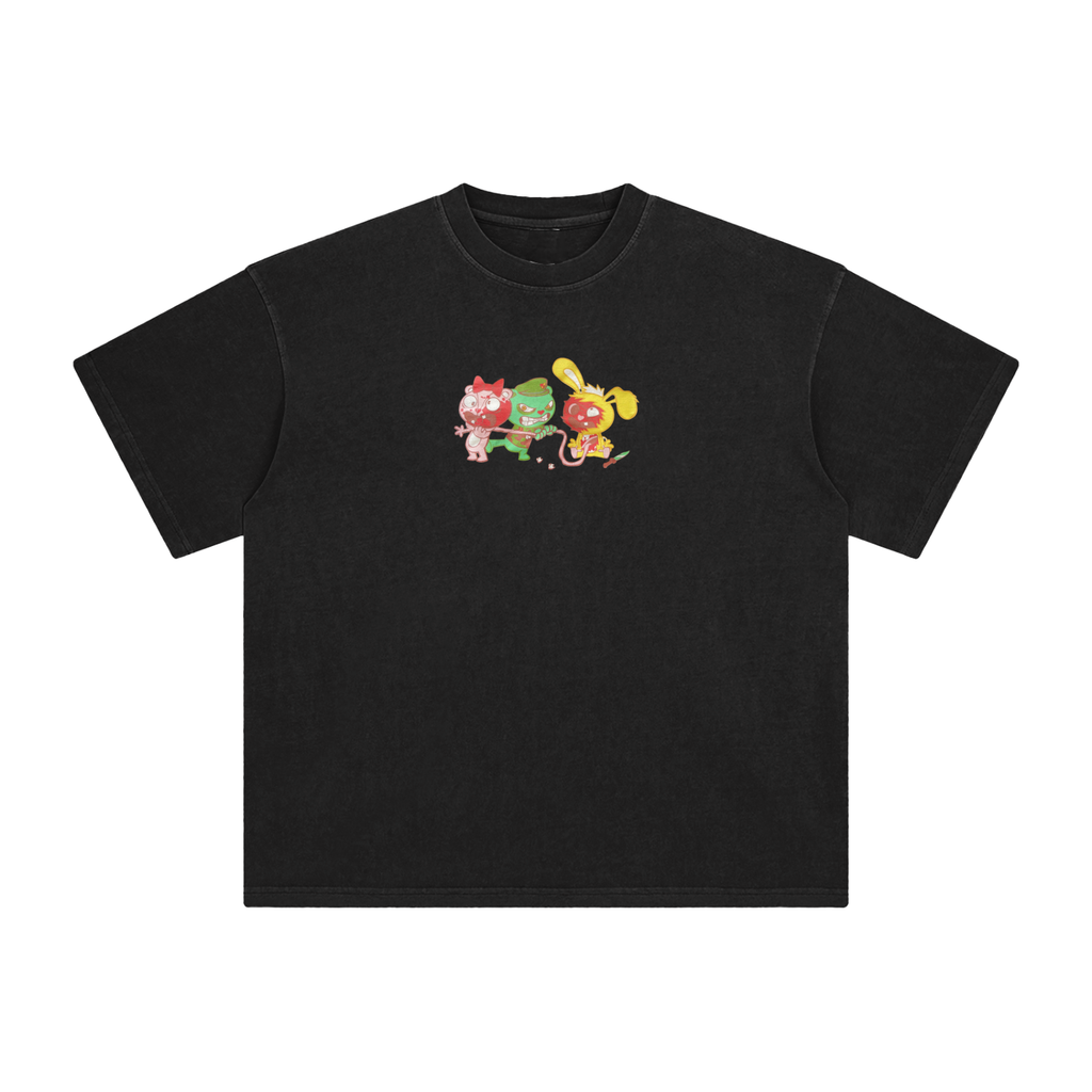 Happy Tree Friends Vintage T-Shirt "Evil Flippy"