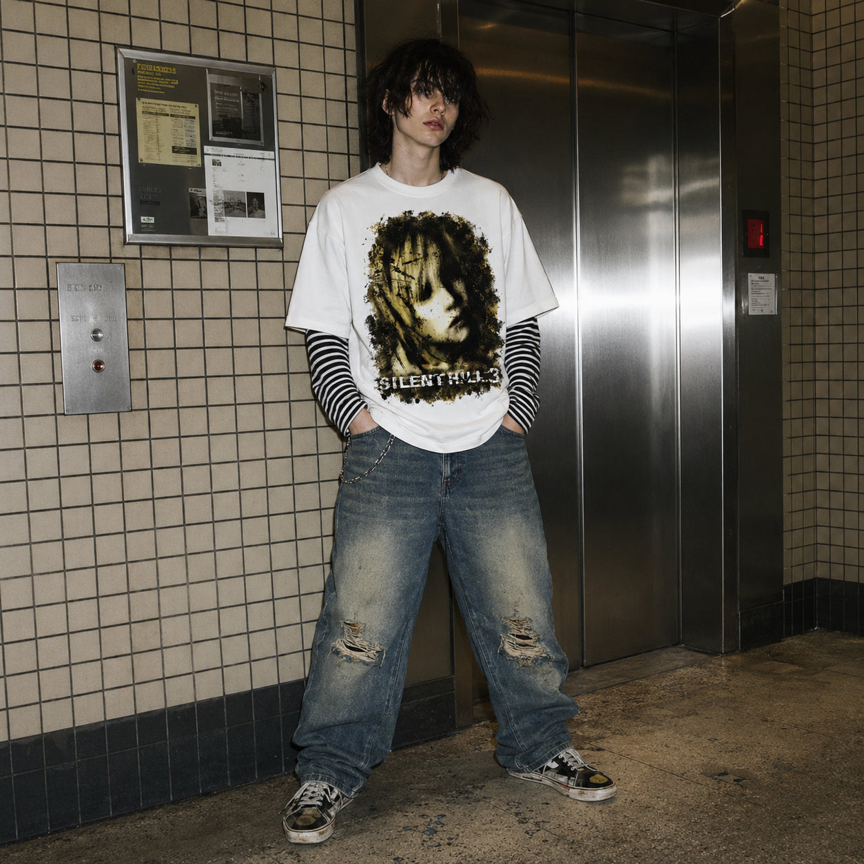 Vintage Silent Hill 3 Graphic Tee — Retro Survival Horror T-Shirt