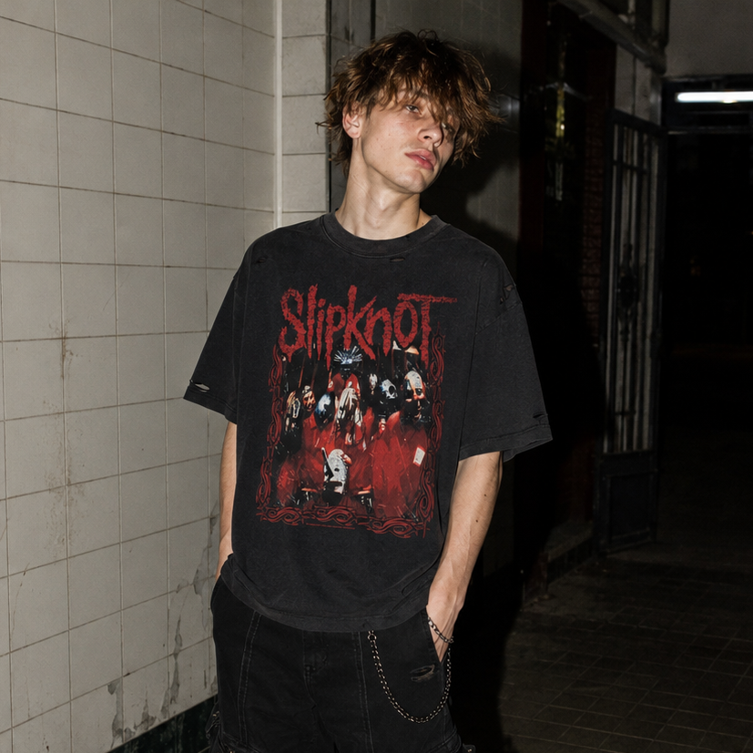 Slipknot "Self Titled" 1999 Vintage T-Shirt