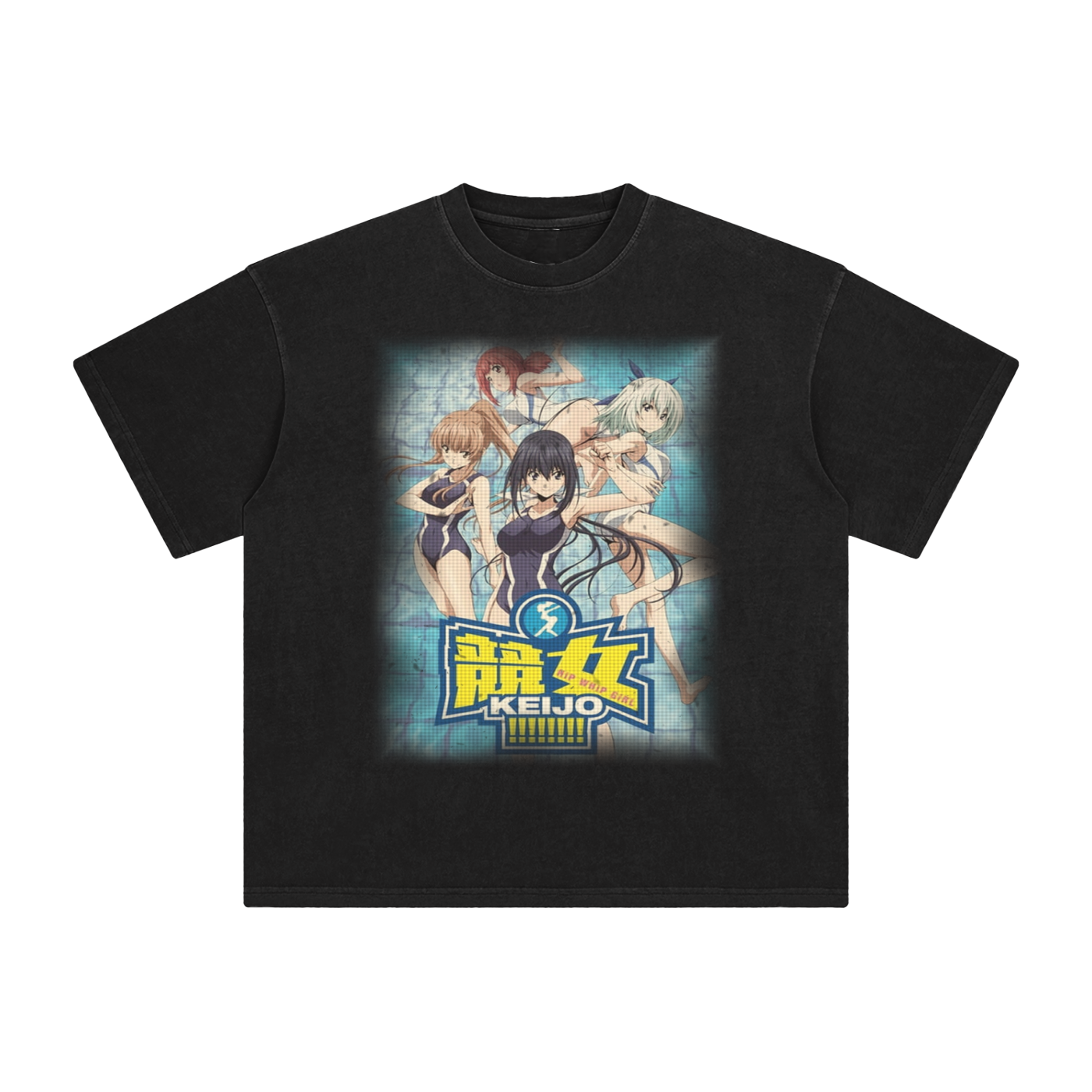 Vintage Keigo Anime T-Shirt Faded Y2k 2000s