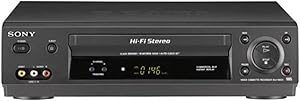 Sony SLV-N500 VHS Player VCR — Tested Vintage Deck exact product image