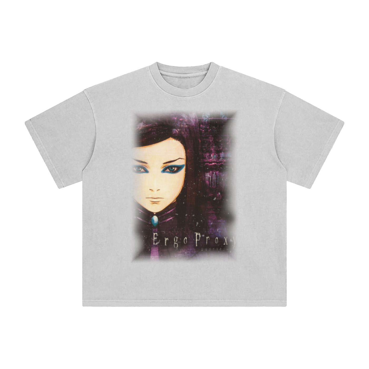 Vintage Ergo Proxy Anime T-Shirt faded y2k 2000s