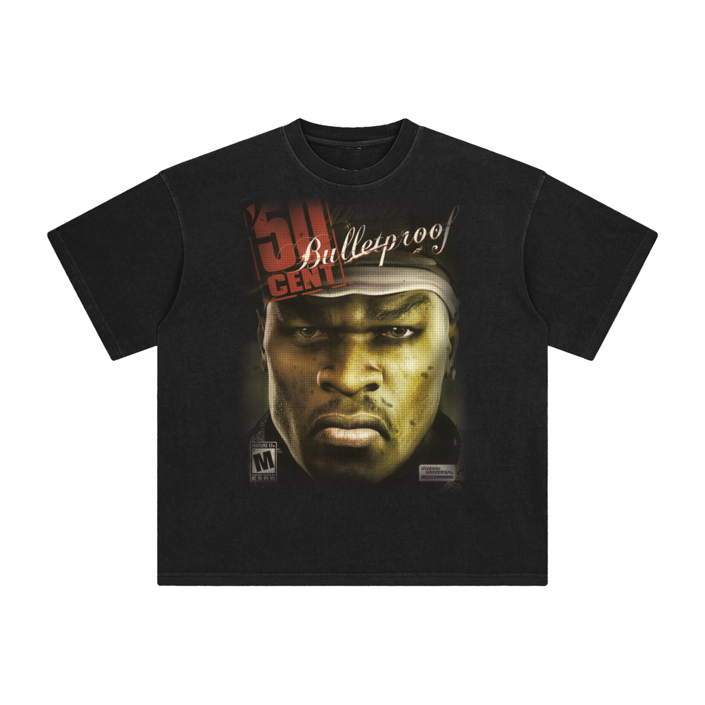 Vintage 50Cent Bulletproof PS2 T-Shirt