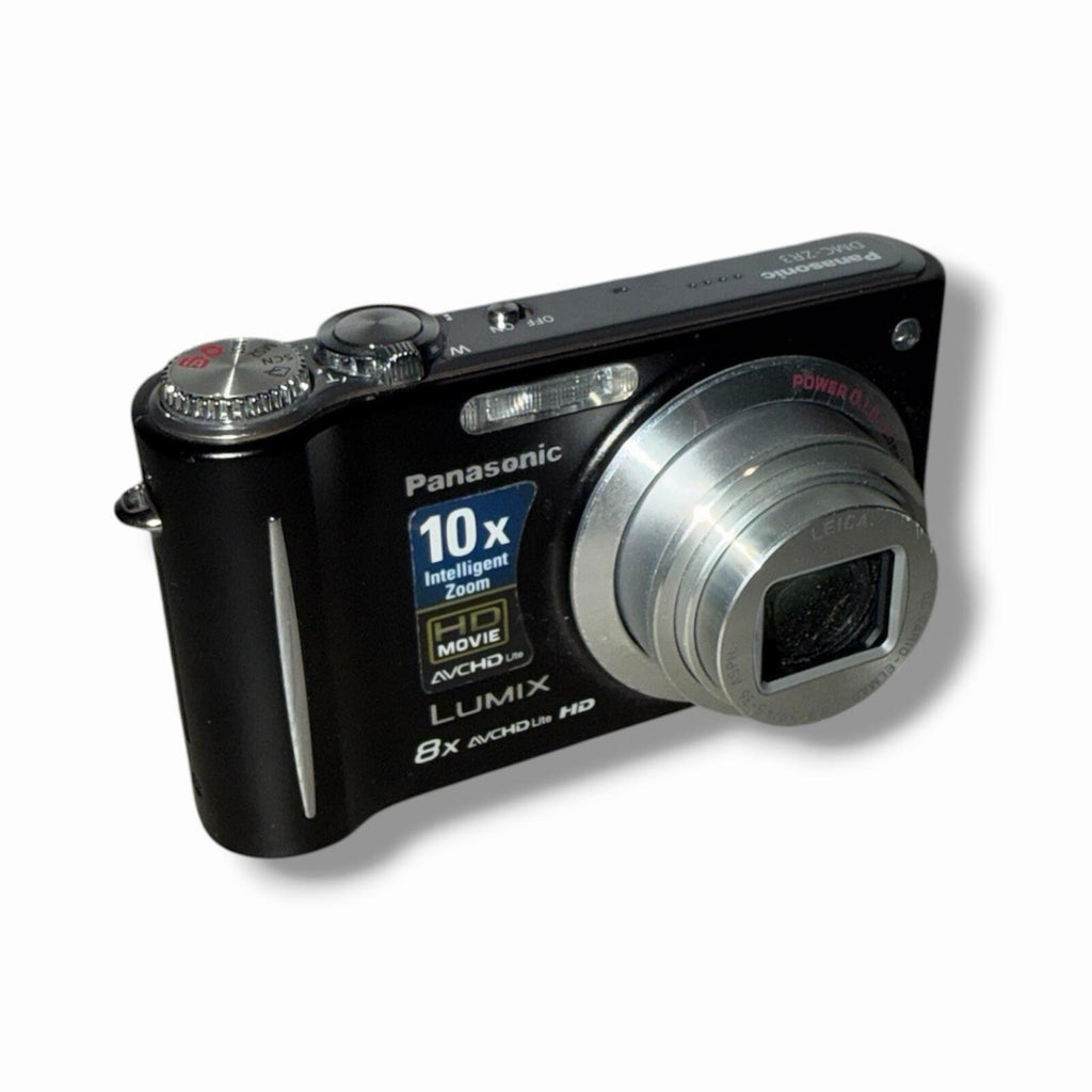 Panasonic Lumix dmc-ZR3 Digital Camera Black With Battery And Charger