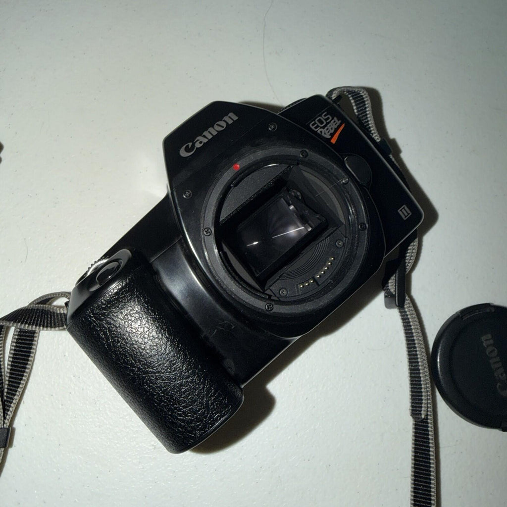 Canon EOS Rebel S II 35mm Camera +  Canon 35-80mm Zoom EF Lens Tested Works