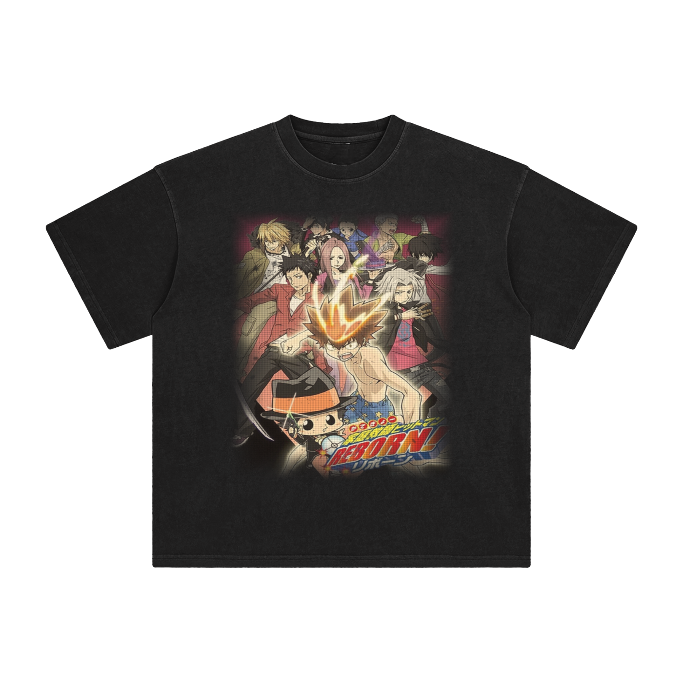 Vintage Katekyo Hitman Reborn! Vongola Dying Wish T-Shirt Y2k