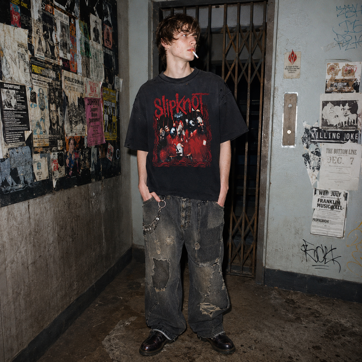 Slipknot "Self Titled" 1999 Vintage T-Shirt