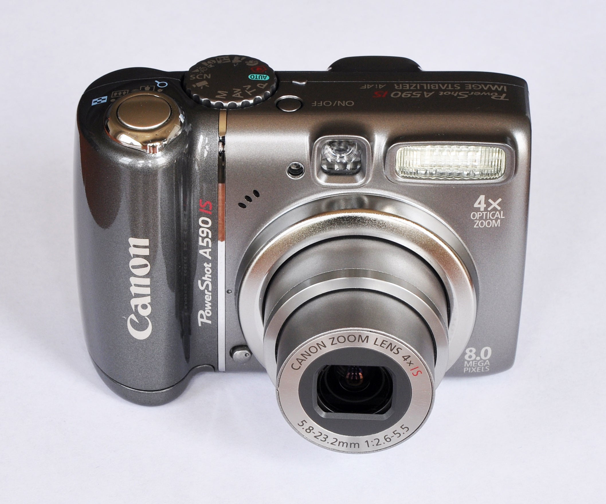 Canon PowerShot A590 IS Digital Camera — Tested Compact Camera exact matched product image