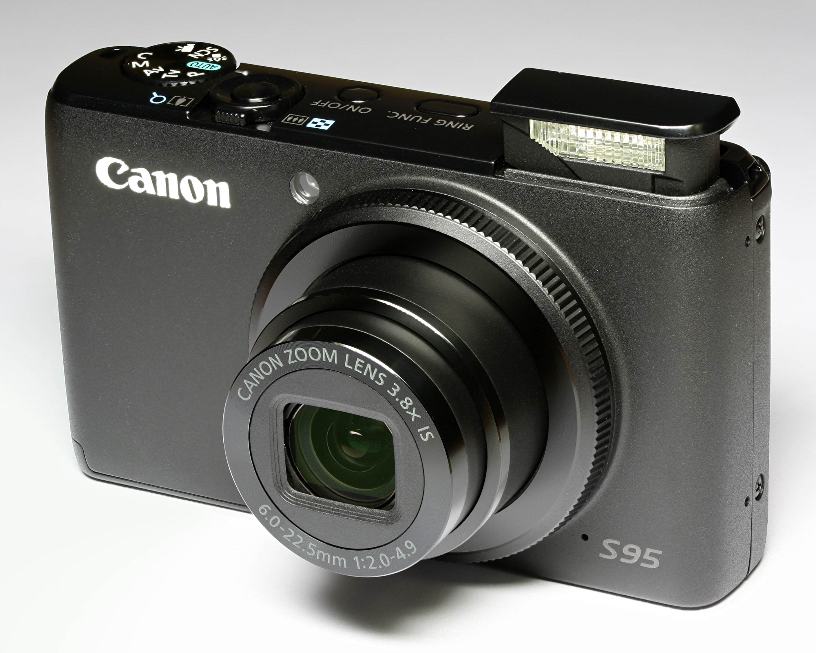 Canon PowerShot S95 Digital Camera — Tested Compact Y2K Camera exact matched product image