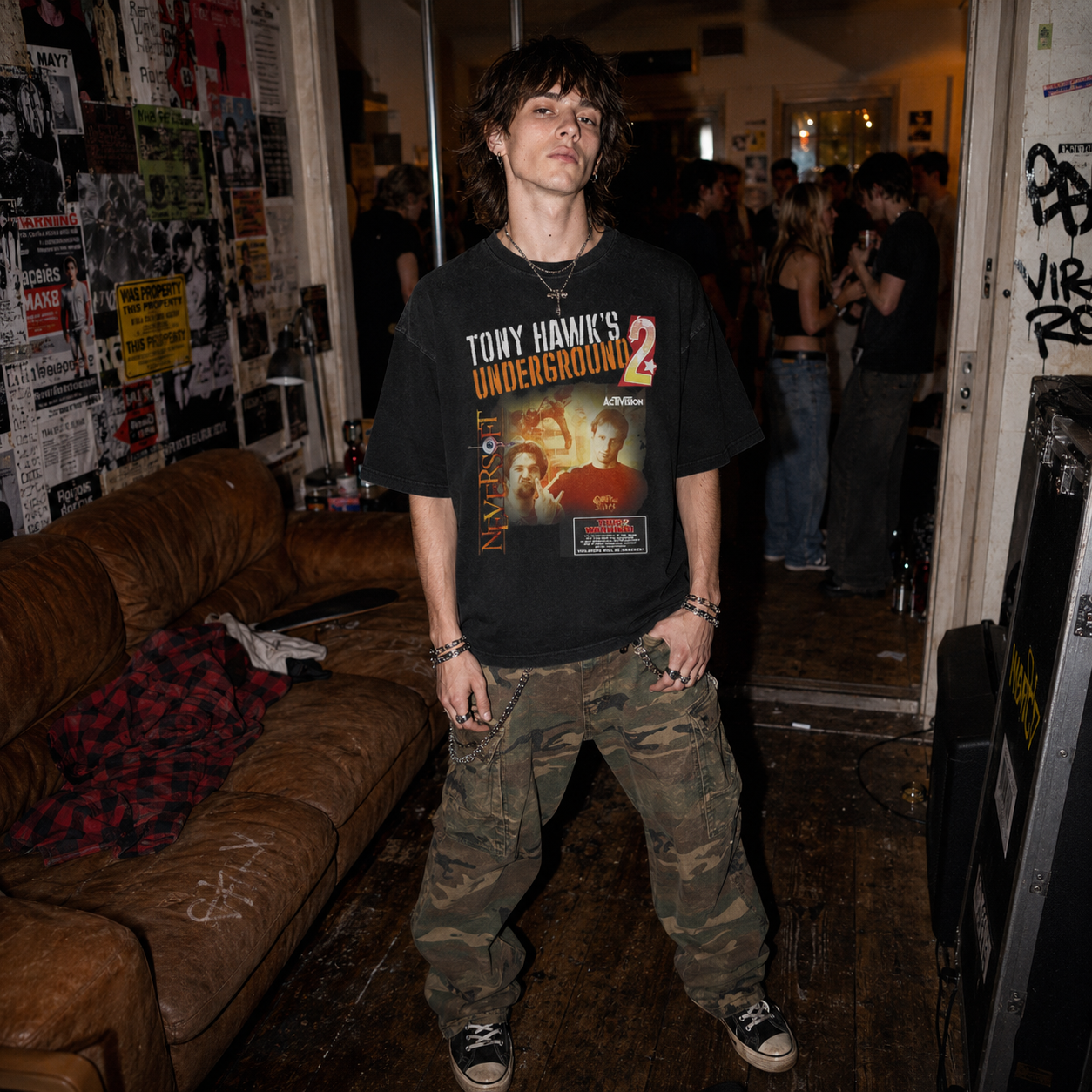 Tony Hawk Underground 2 PS2 Vintage T-Shirt
