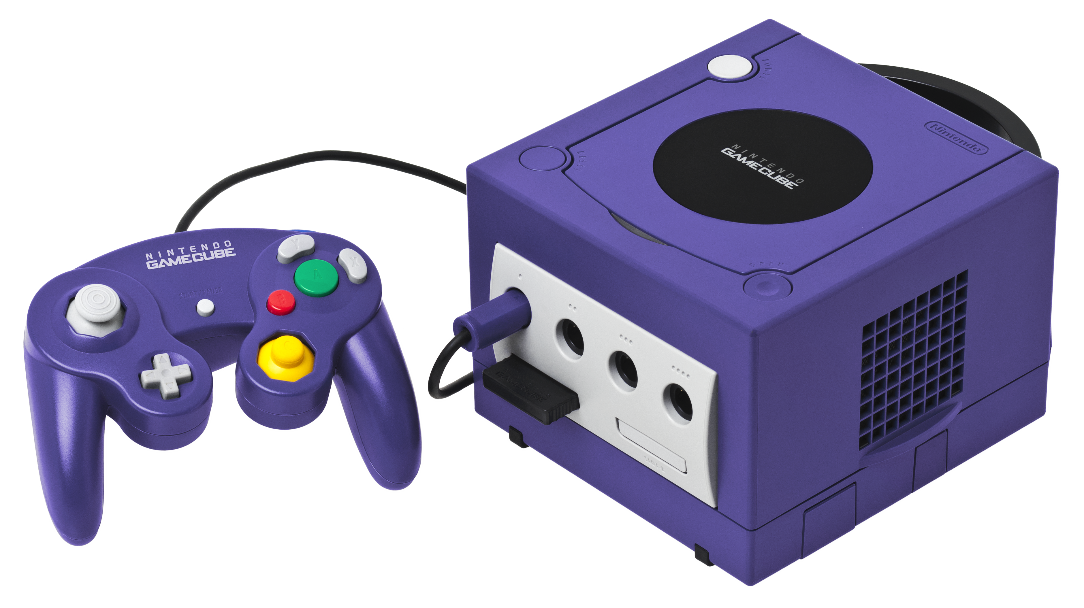 Nintendo GameCube Indigo Console Bundle — Tested System exact matched product image