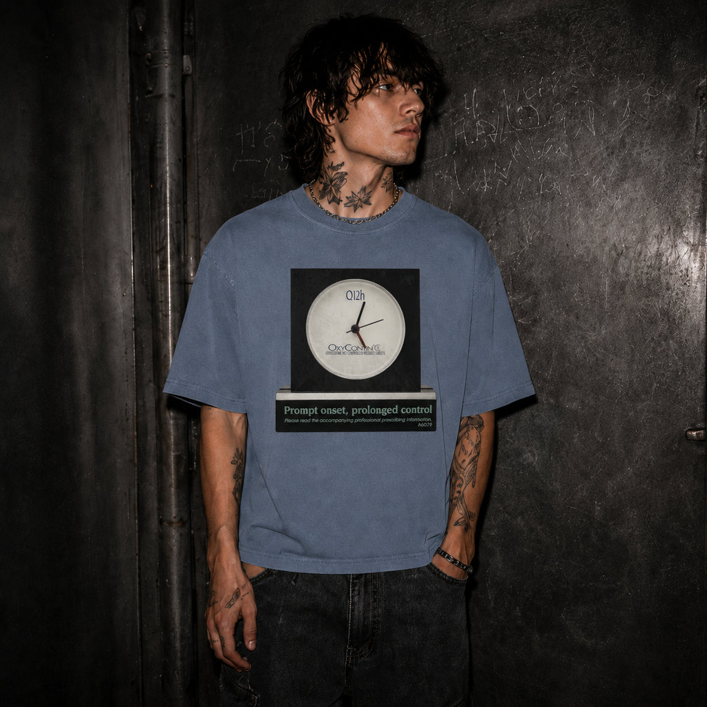 Vintage OXY PERC "promotional clock" T-SHIRT