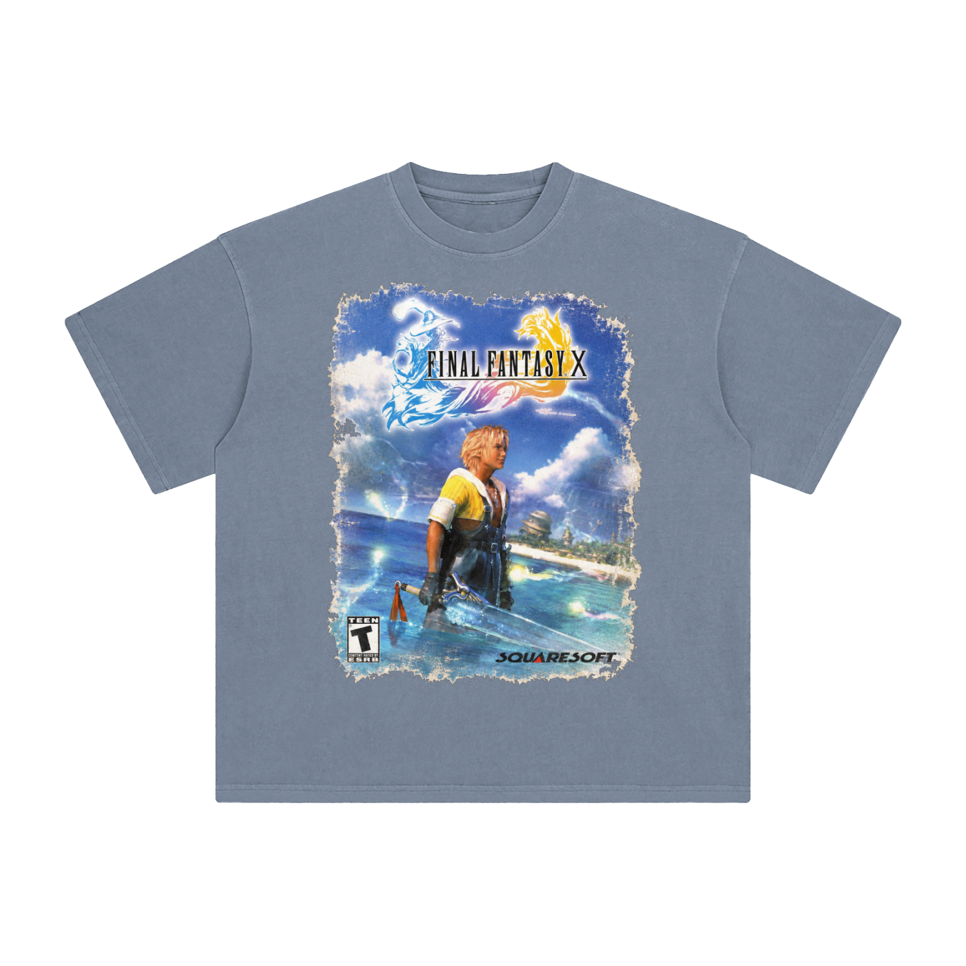Final Fantasy X Vintage T-Shirt "PS2 Cover"