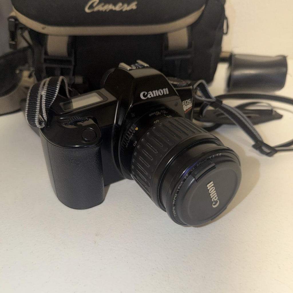 Canon EOS Rebel S II 35mm Camera +  Canon 35-80mm Zoom EF Lens Tested Works
