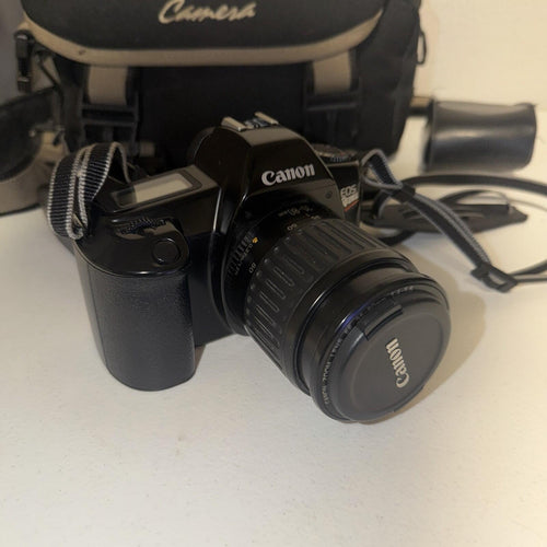 Canon EOS Rebel S II 35mm Camera +  Canon 35-80mm Zoom EF Lens Tested Works