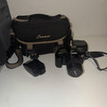 Canon EOS Rebel S II 35mm Camera +  Canon 35-80mm Zoom EF Lens Tested Works